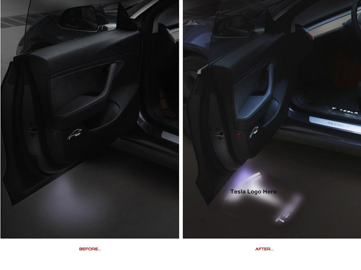 Tesla Model 3 & Y beleuchtete Einstiegsleisten LED mit Sensor