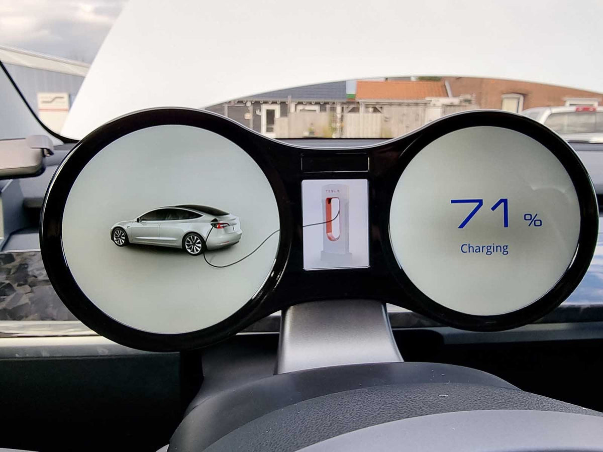 Tesla Model Y Model 3 Heads Up Display Kombiinstrument Armaturenbrett Hud  Display Armaturenbrett Zubehör