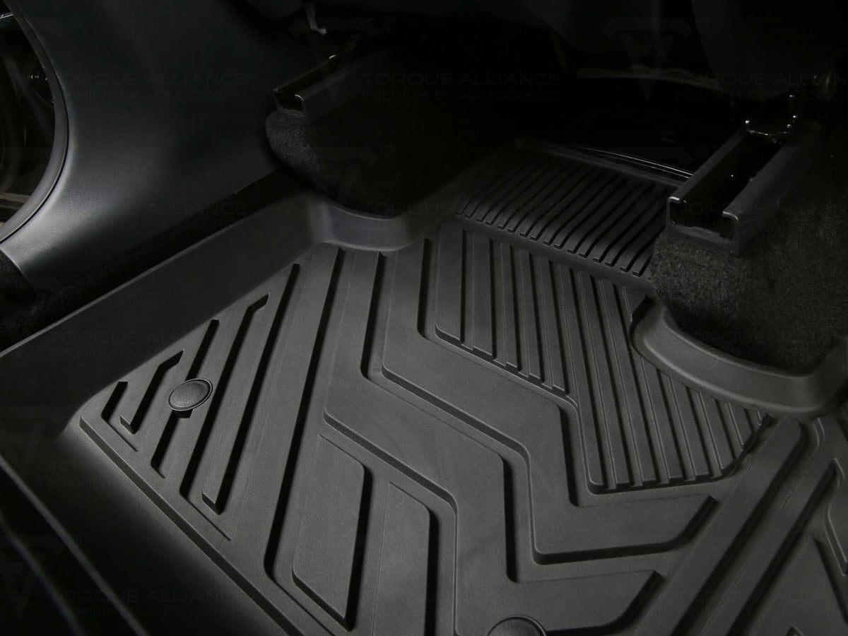 YITAHOME Tesla Model Y Fußmatten 3D Gesamtset wasserdichte Allwetter- Innenmatten Anti Rutsch, vordere und hintere Laderaummatten Kompatibel mit Model  Y 2024 2023 2022 2021 2020 (6 Stück Fußmatten) : : Auto & Motorrad
