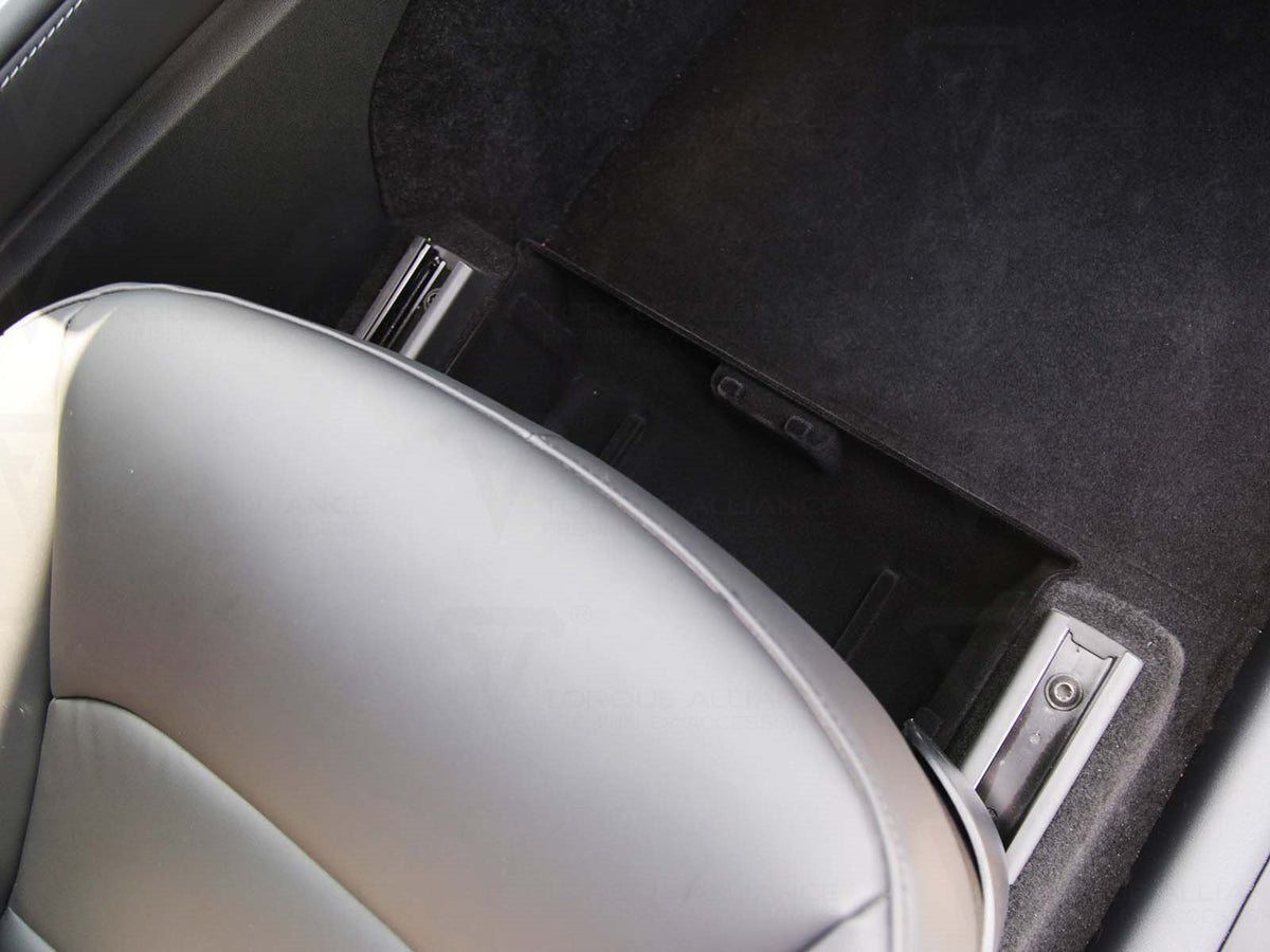 Tesvolution® Staufach unter Sitz - Sitzorganizer für Tesla Model Y -  Staubox für Gepäck als Ablage - Aufbewahrungs-Schublade : : Auto &  Motorrad