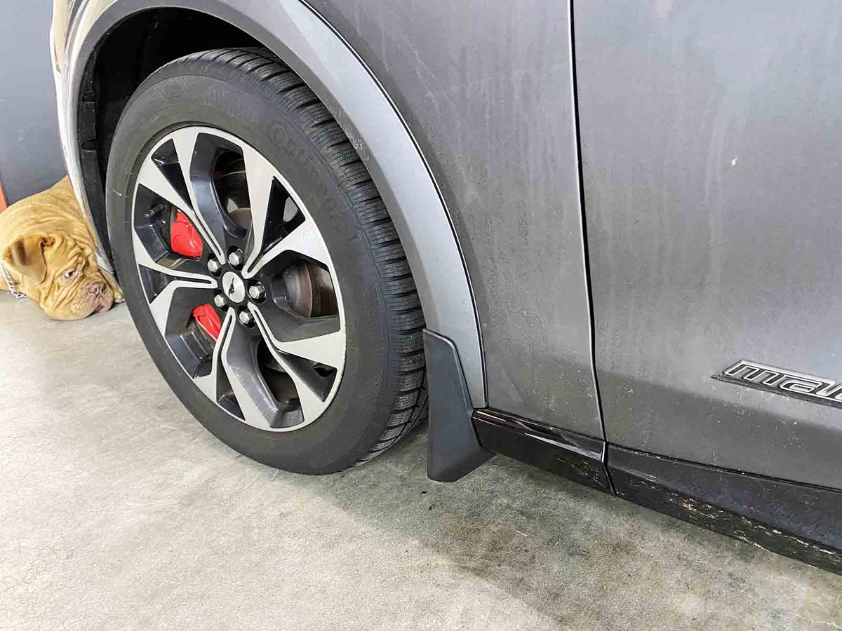 Accessoires de voiture noir protège-éclaboussures ABS pièce