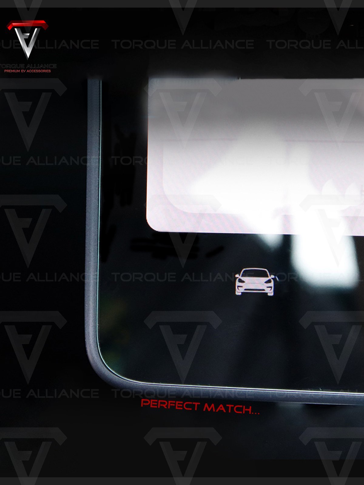Protecteur d’écran tactile en verre trempé Tesla