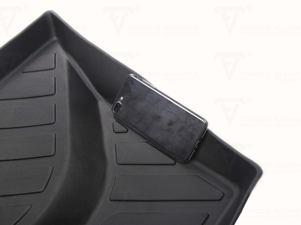 Tesla Model Y : Tapis de coffre (caoutchouc 3D-TPR) - Torque Alliance