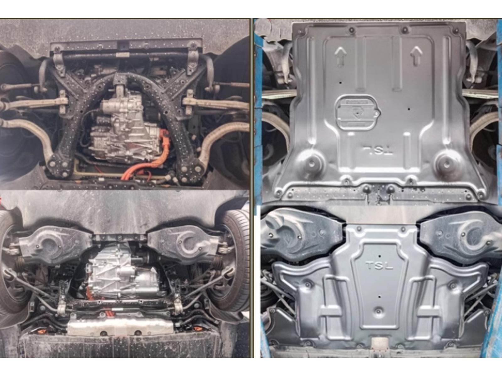 Tesla Model 3 (2024 Highland): Undercarriage Shield, Underbody Guard Plate (Mg - Al Alloy) - Torque Alliance