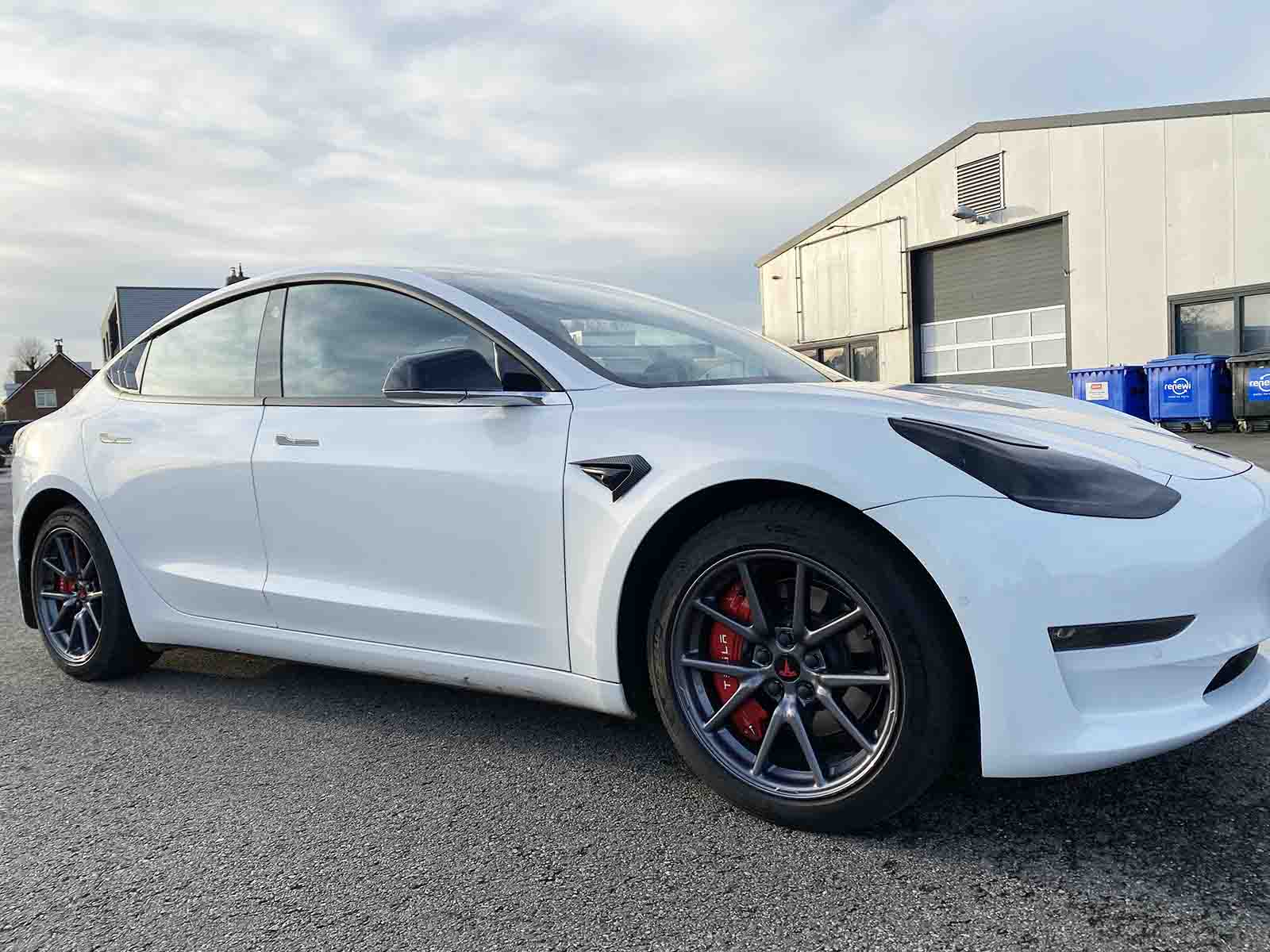 All Tesla Models: Side Fender Vent Camera Trim Spoiler - Torque Alliance