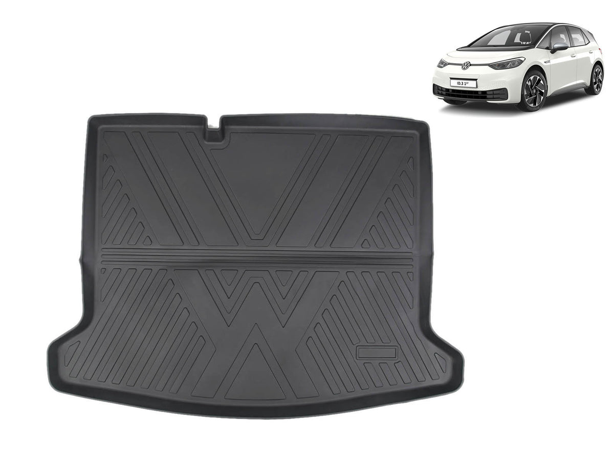 Volkswagen ID.3: Premium Recyclable Rubber Trunk Mat, Boot Liner (NON- -  Torque Alliance
