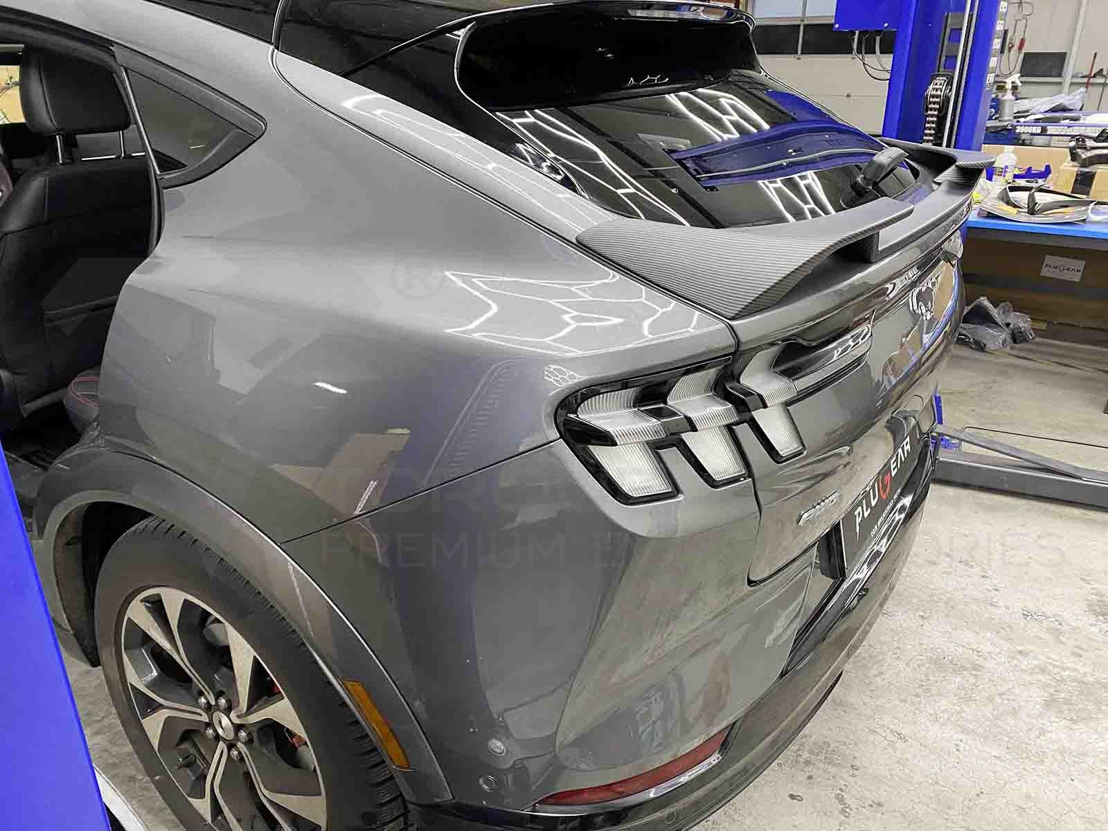 Ford Mustang Mach-e: Tail Spoiler - GT Version (ABS + Coating) - Torque Alliance