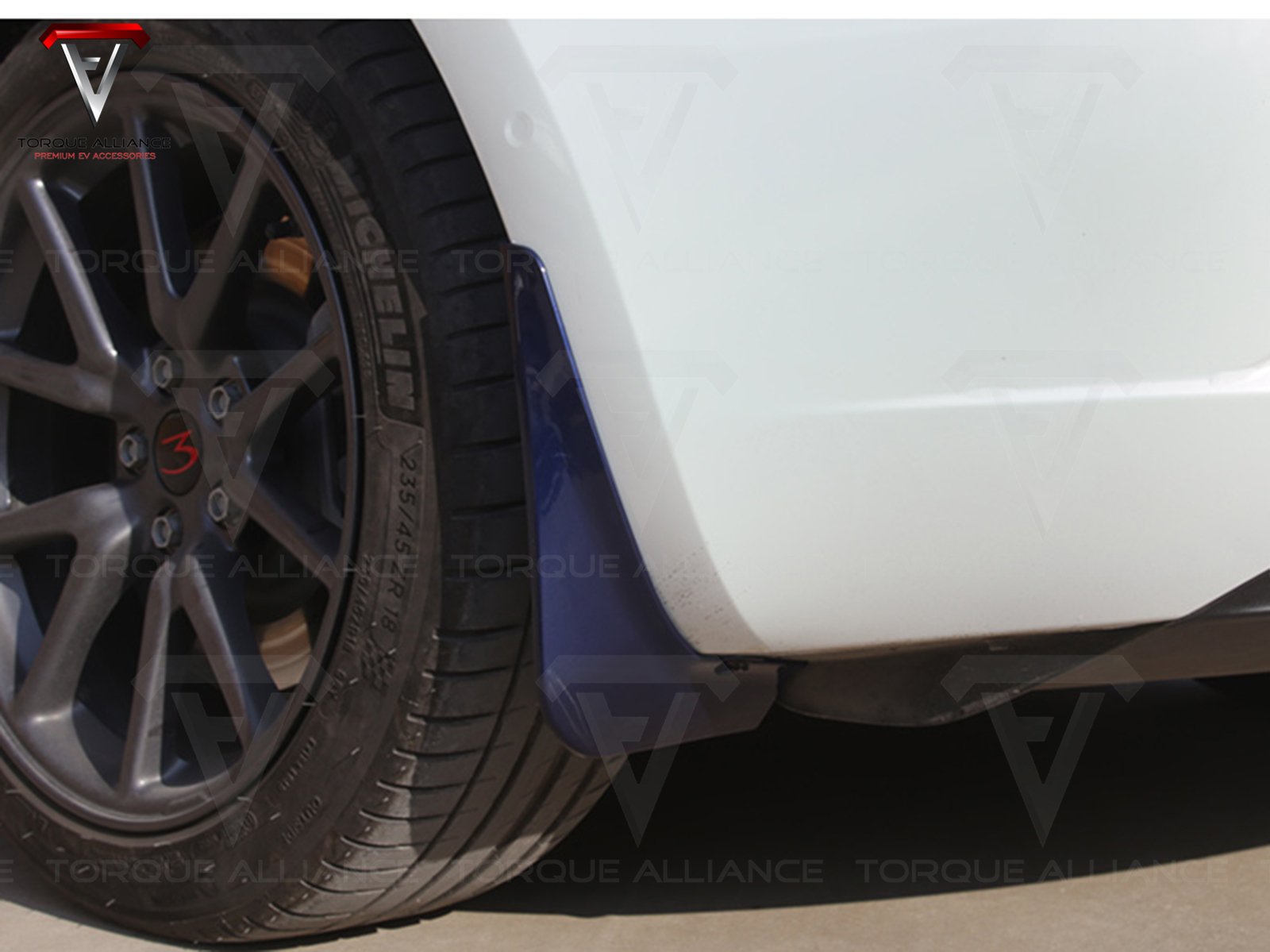 Model 3: 2nd Generation Mud Flaps (4 pcs, no drilling, baking finish) - Torque Alliance