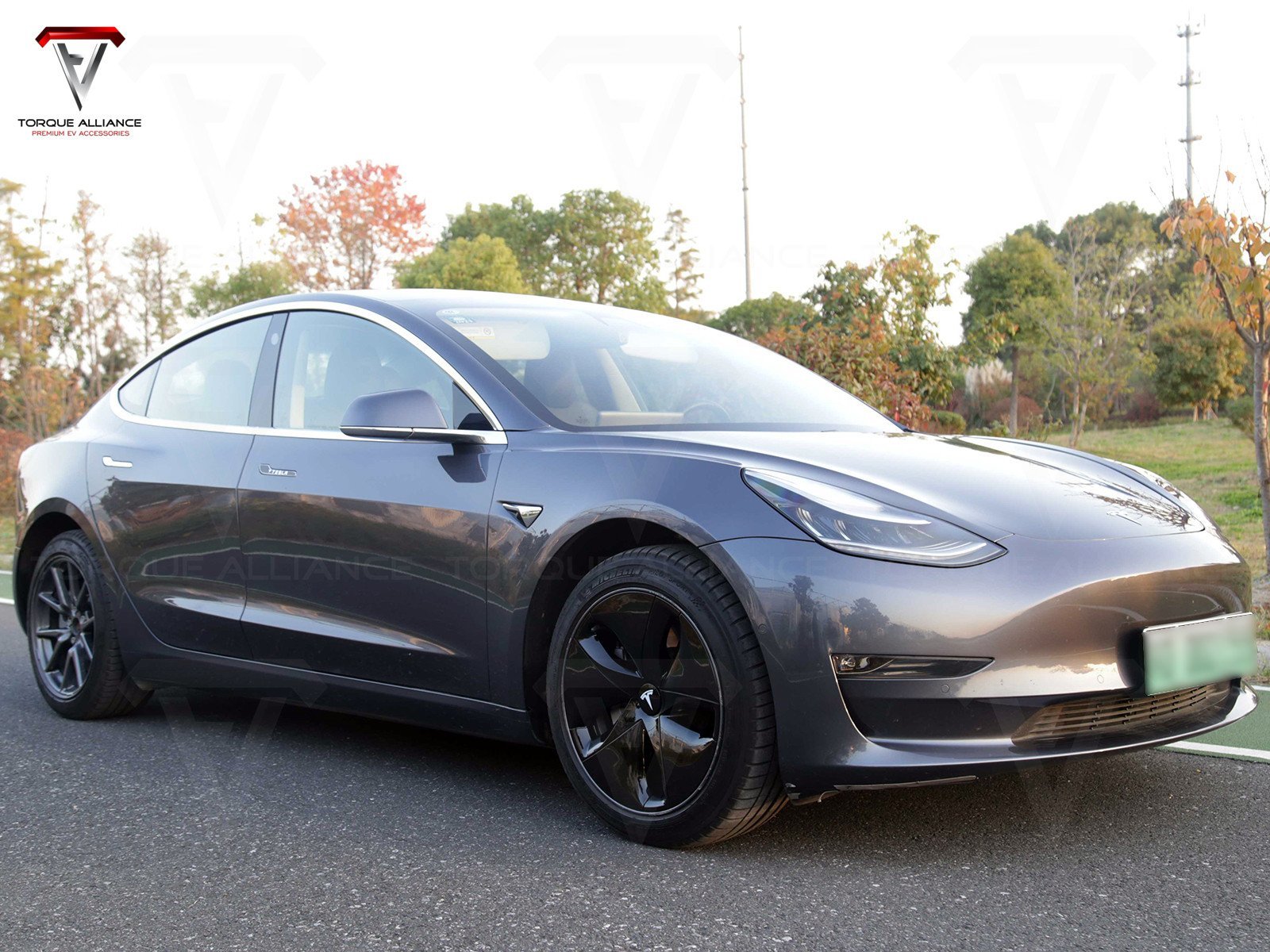 Model 3: Aero Wheel Cover/Hubcap Set - Torque Alliance