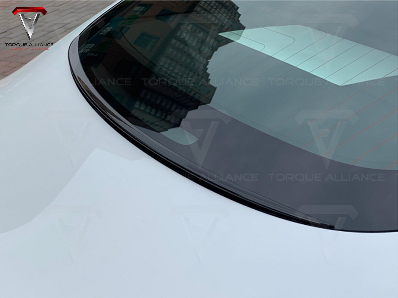 Model 3: Anti-Rain Back Window Spoiler - Torque Alliance