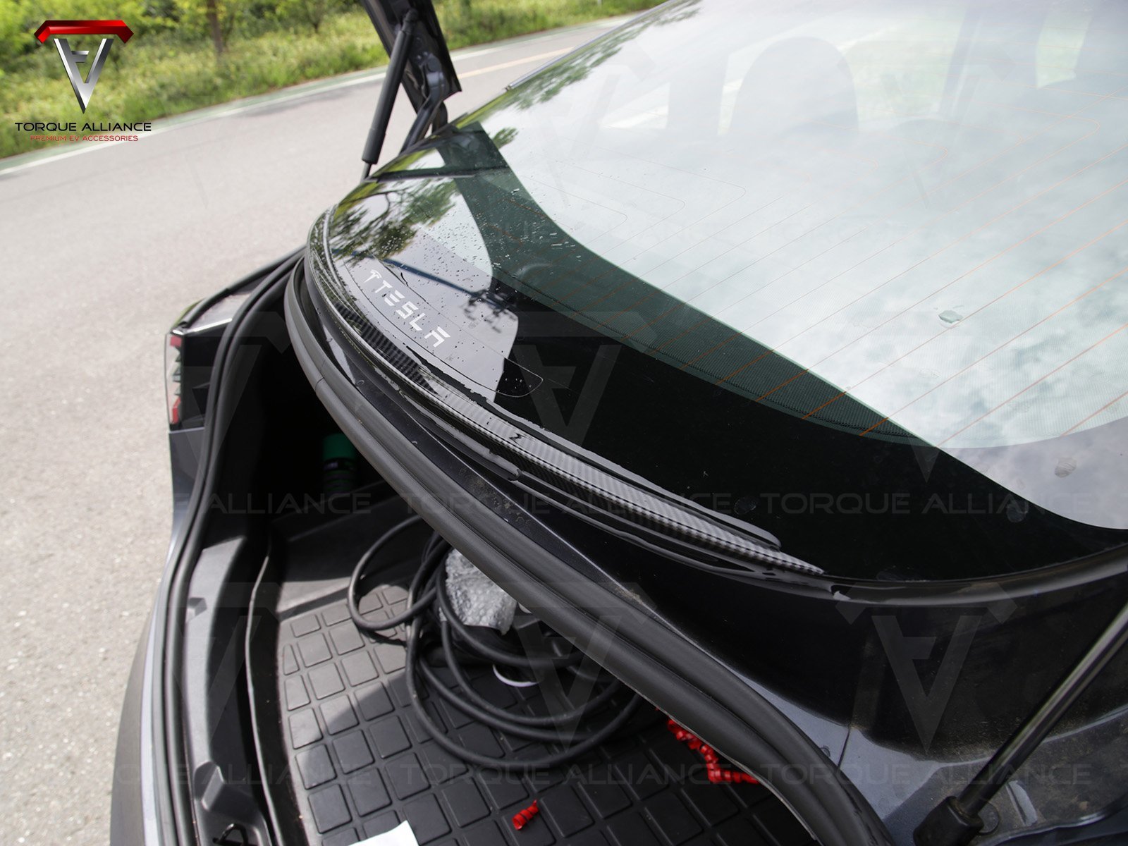 Model 3: Anti-Rain Back Window Spoiler - Torque Alliance