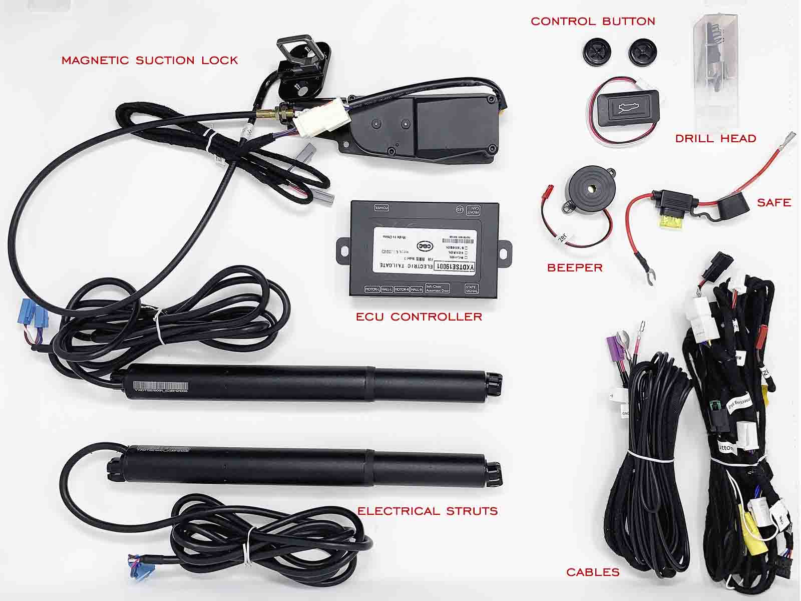 Model 3: Automatic Electrical Power Trunk / Liftgate V.3 (Optional Foot Sensor) - Torque Alliance