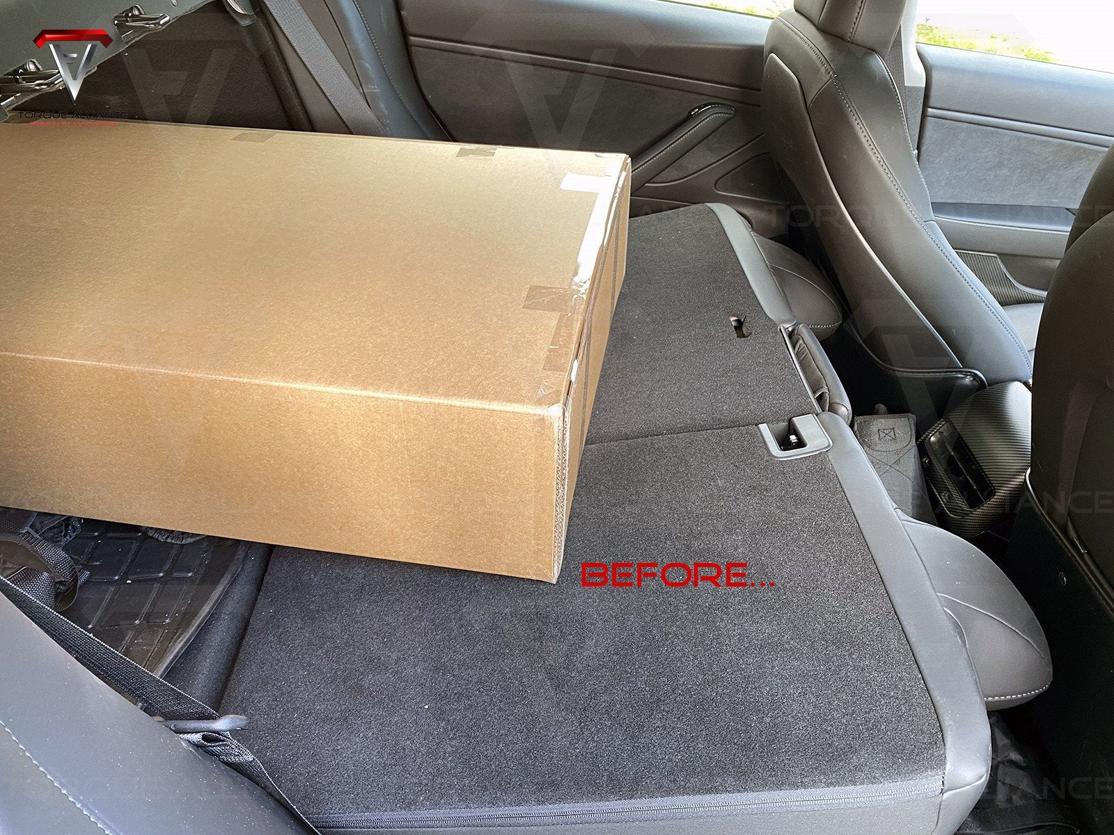 Model 3: Back Seat / Trunk Protector mat (2 pcs) - Torque Alliance