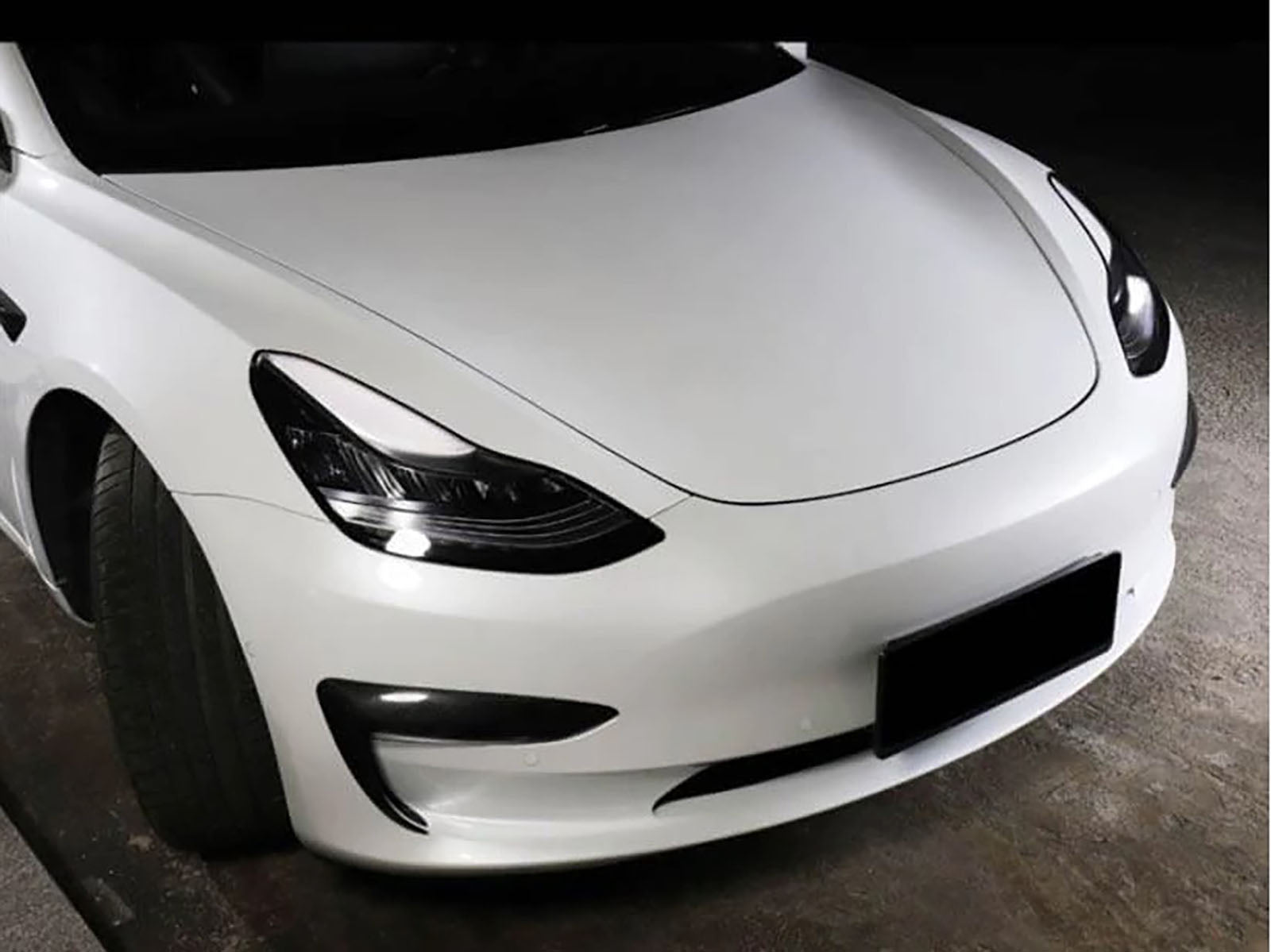 Model 3: Fog Lamp Trim (Genuine Carbon Fiber Collection) - Torque Alliance