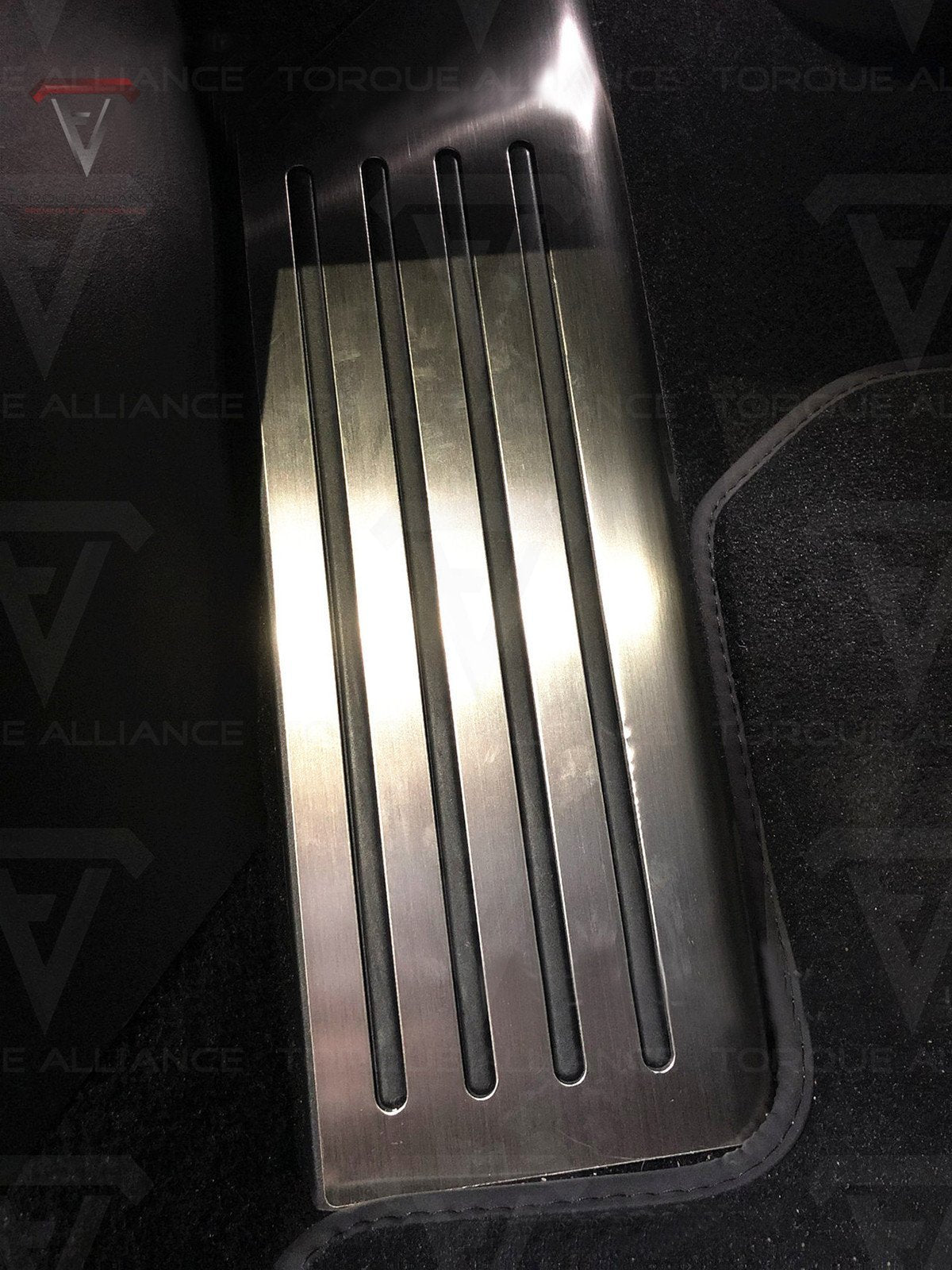 Model 3: Foot Rest Pedal (Stainless Steel) - Torque Alliance