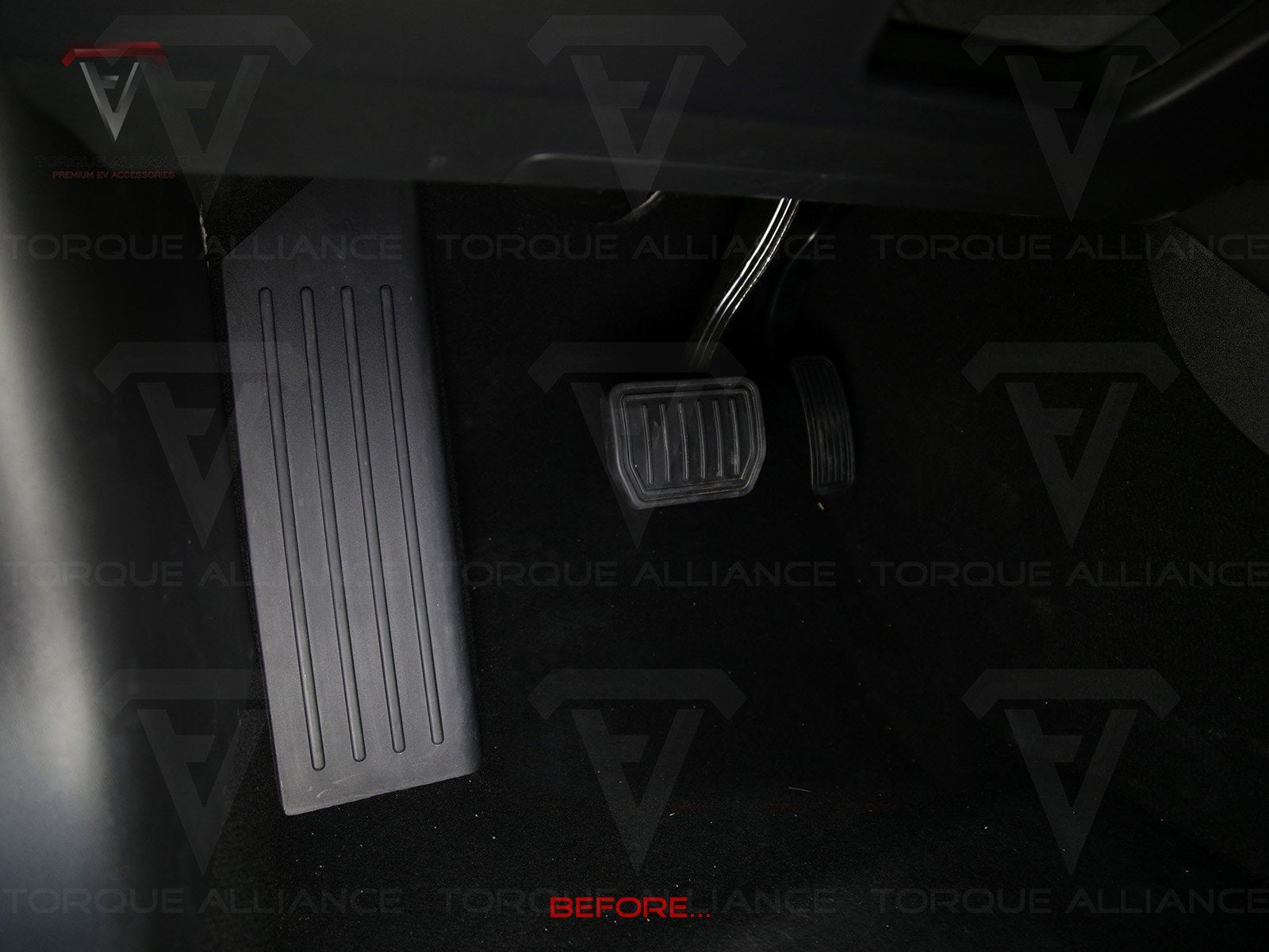 Model 3: Foot Rest Pedal (Stainless Steel) - Torque Alliance