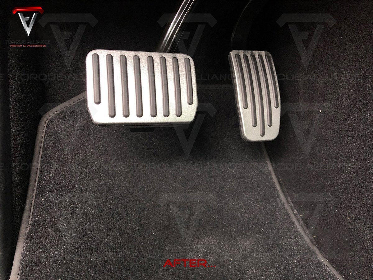 Model 3: Performance Pedal Set (Stainless Steel) - Torque Alliance