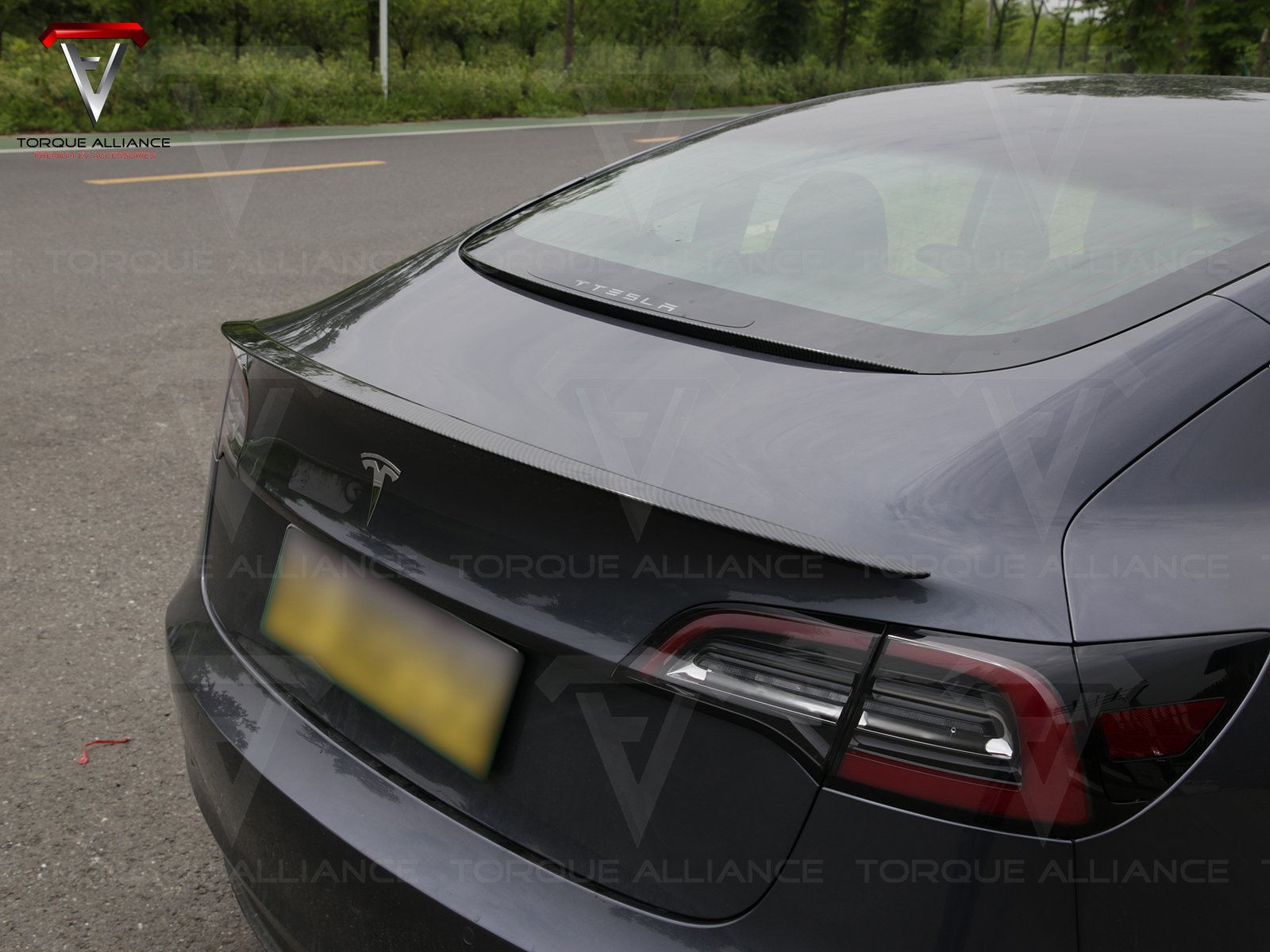 Model 3: Performance Tail Spoiler (ABS+coating) - Torque Alliance