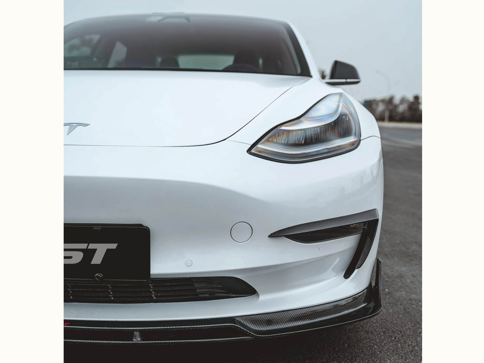 Model 3: Real Carbon Fiber Bolt-on Body Kit - CmST Style - Torque Alliance