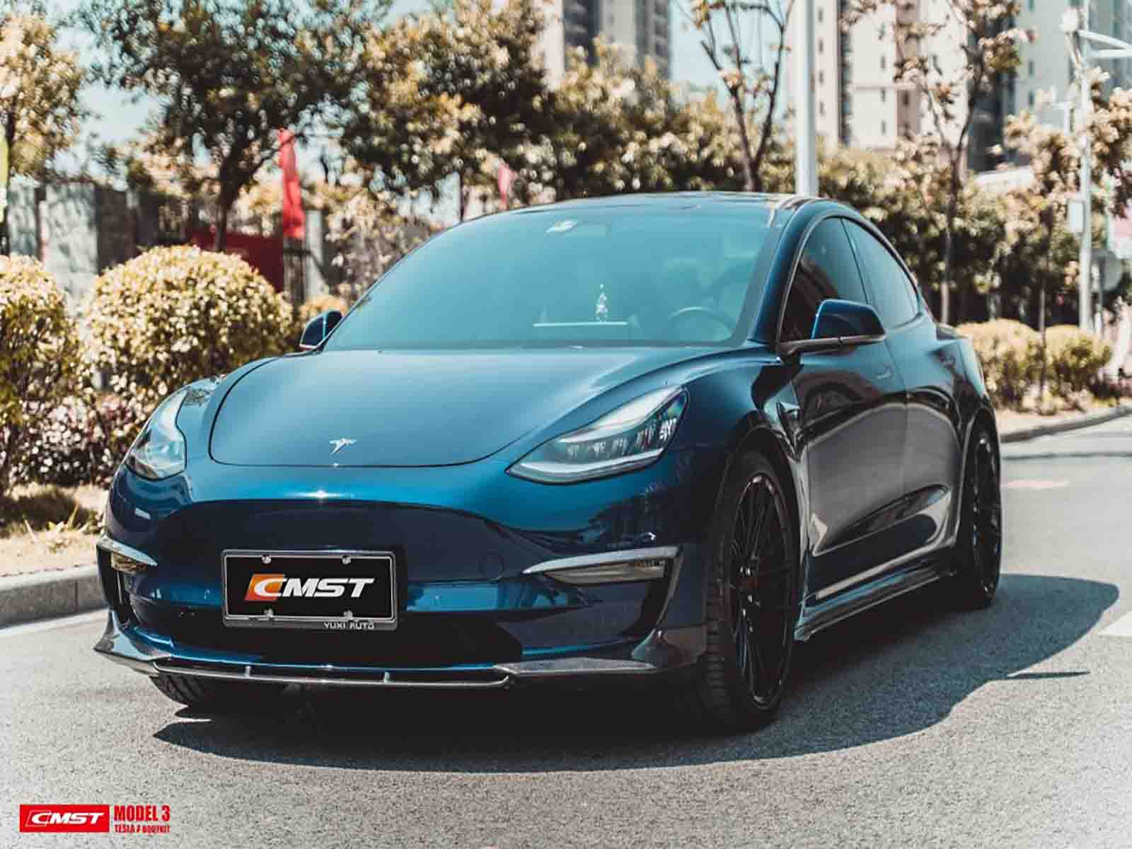 Model 3: Real Carbon Fiber Bolt-on Body Kit - CmST Style - Torque Alliance