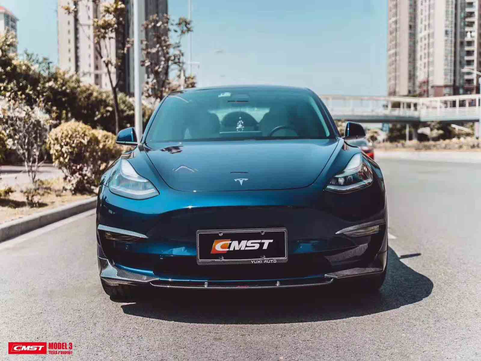 Model 3: Real Carbon Fiber Bolt-on Body Kit - CmST Style - Torque Alliance