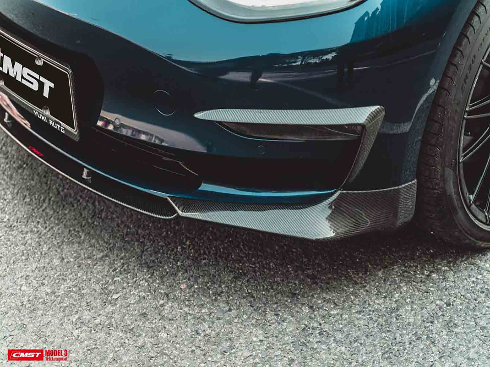 Model 3: Real Carbon Fiber Bolt-on Body Kit - CmST Style - Torque Alliance