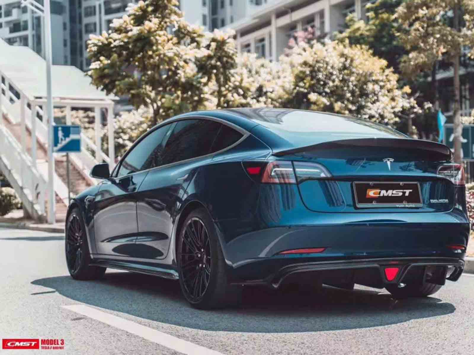 Model 3: Real Carbon Fiber Bolt-on Body Kit - CmST Style - Torque Alliance