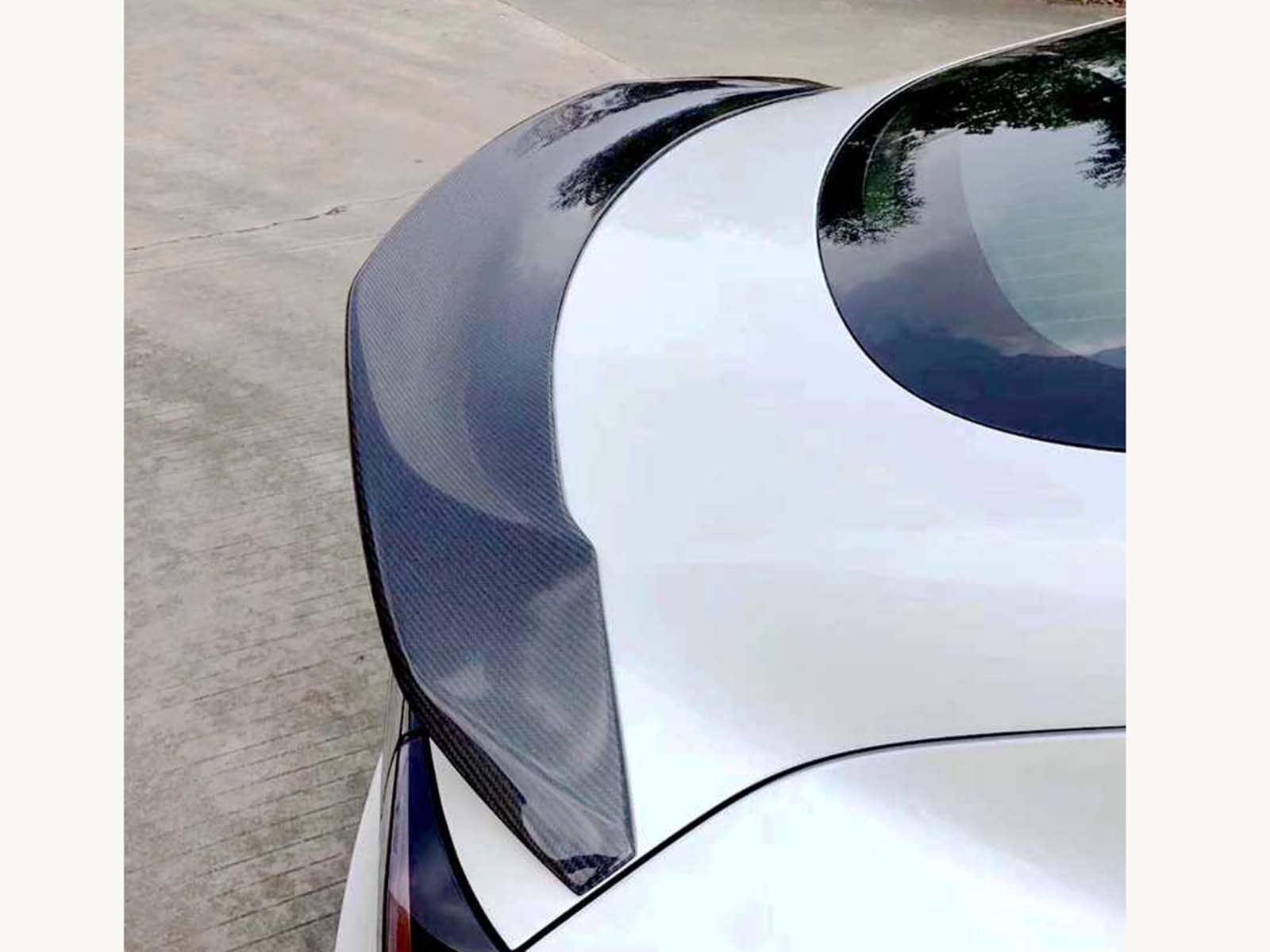 Model 3_Real Carbon Fiber Bolt-on Body Kit - Razor V Style - Torque Alliance