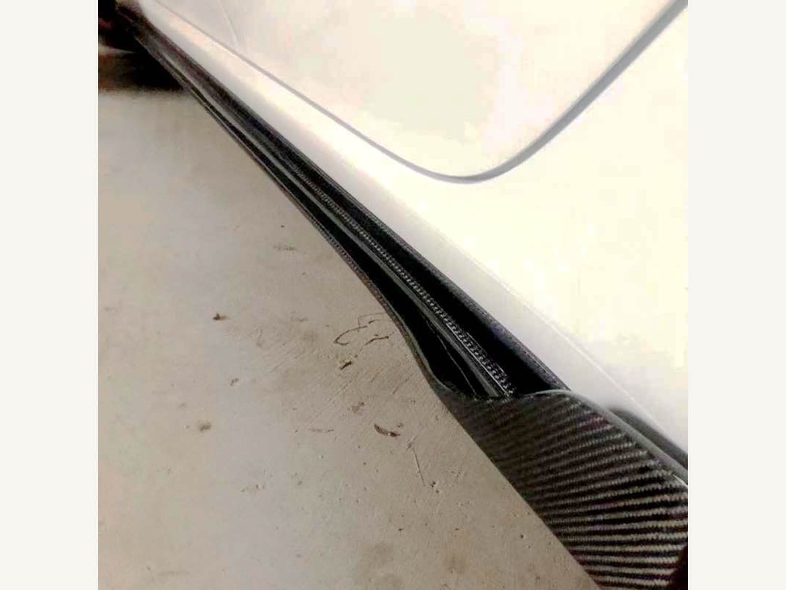 Model 3_Real Carbon Fiber Bolt-on Body Kit - Razor V Style - Torque Alliance