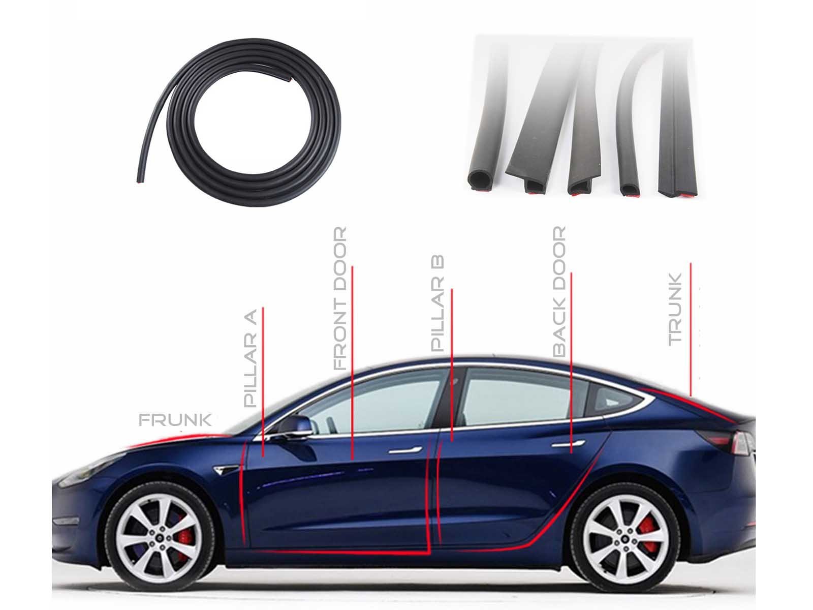 Tesla Model Y Kofferraum Allwetter Schutzmatte - Streifendesign - Trun –  E-Mobility Shop