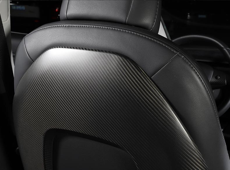 Model 3: Seat Back Set (Genuine Carbon Fiber Collection) - Torque Alliance