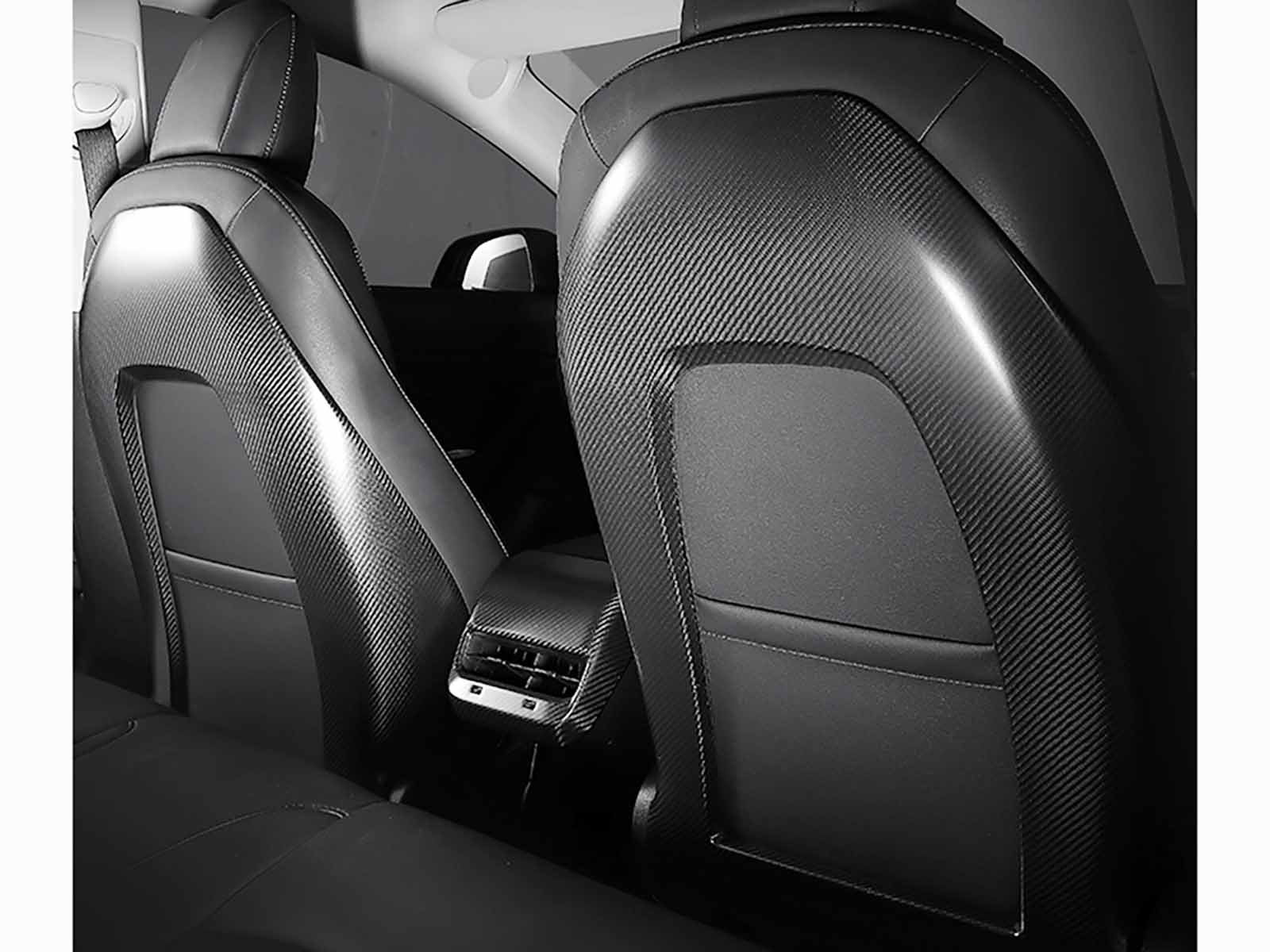 Model 3: Seat Back Set (Genuine Carbon Fiber Collection) - Torque Alliance