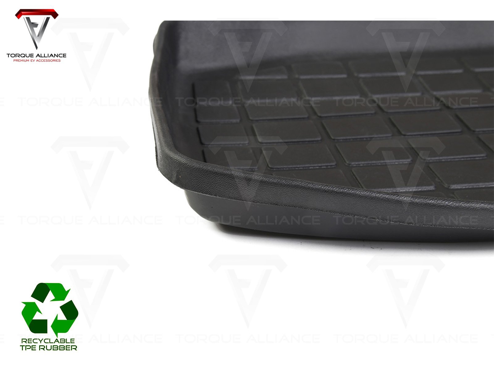 Model 3: Trunk Lower Compartment Mat (TPE Rubber) - Torque Alliance