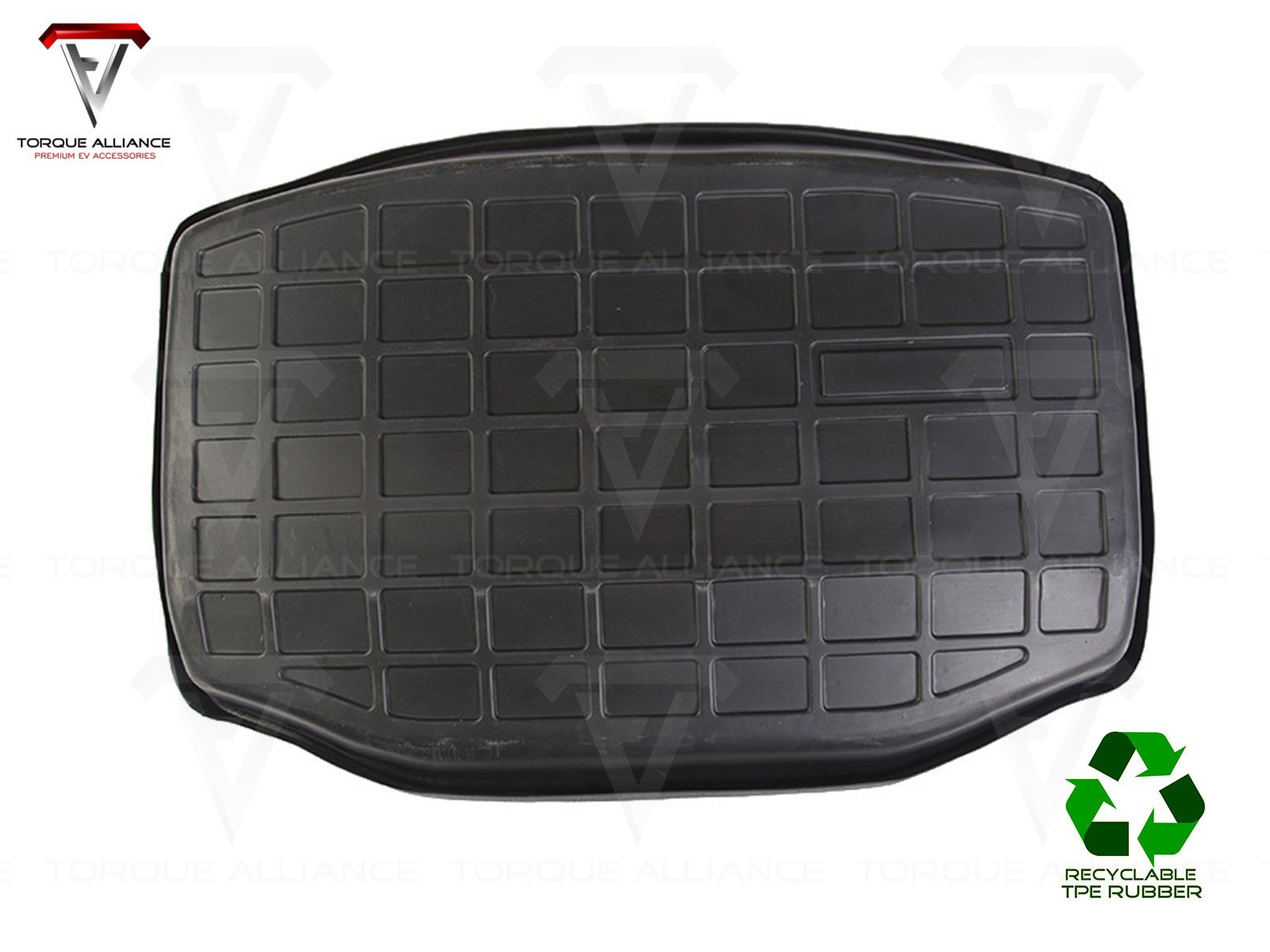 Model 3: Trunk Lower Compartment Mat (TPE Rubber) - Torque Alliance