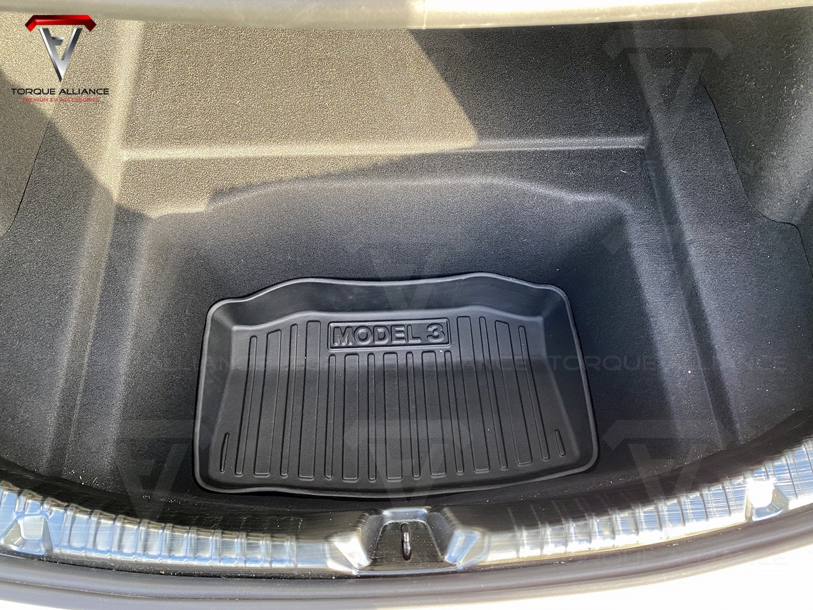 Model 3: Trunk Lower Compartment Mat (TPO) - Torque Alliance