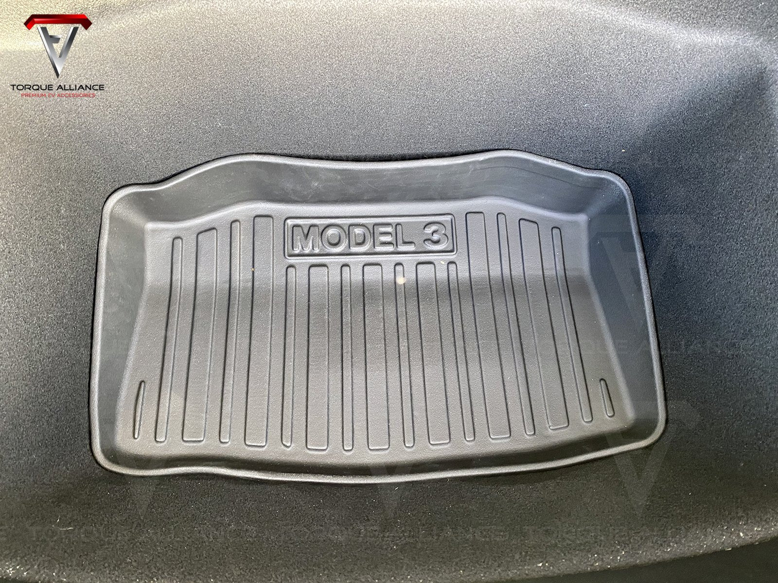 Model 3: Trunk Lower Compartment Mat (TPO) - Torque Alliance