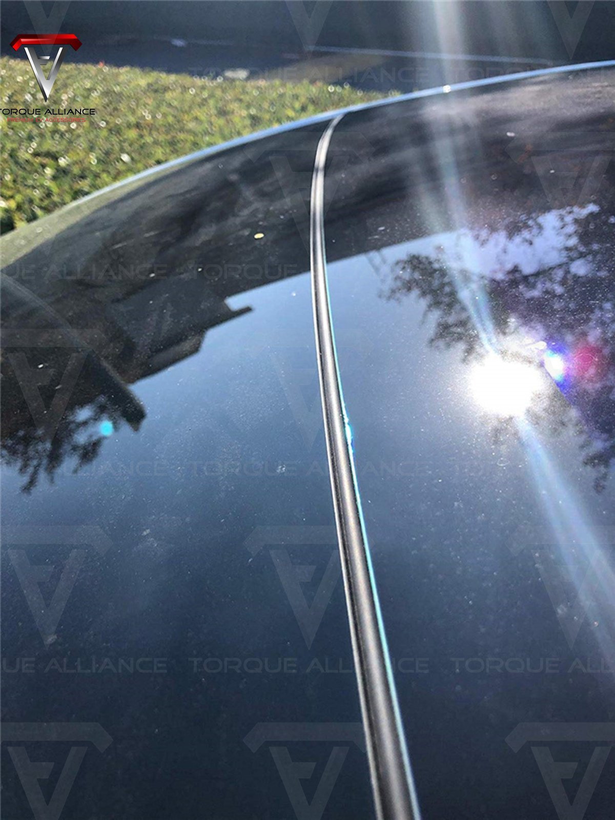 Model 3: Wind Noise Reduction Kit (Rubber Seal for Glass Roof Panel Gaps) - Torque Alliance