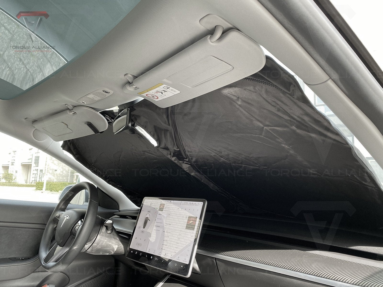 Model 3：Foldable Windshield Sunshade - Torque Alliance