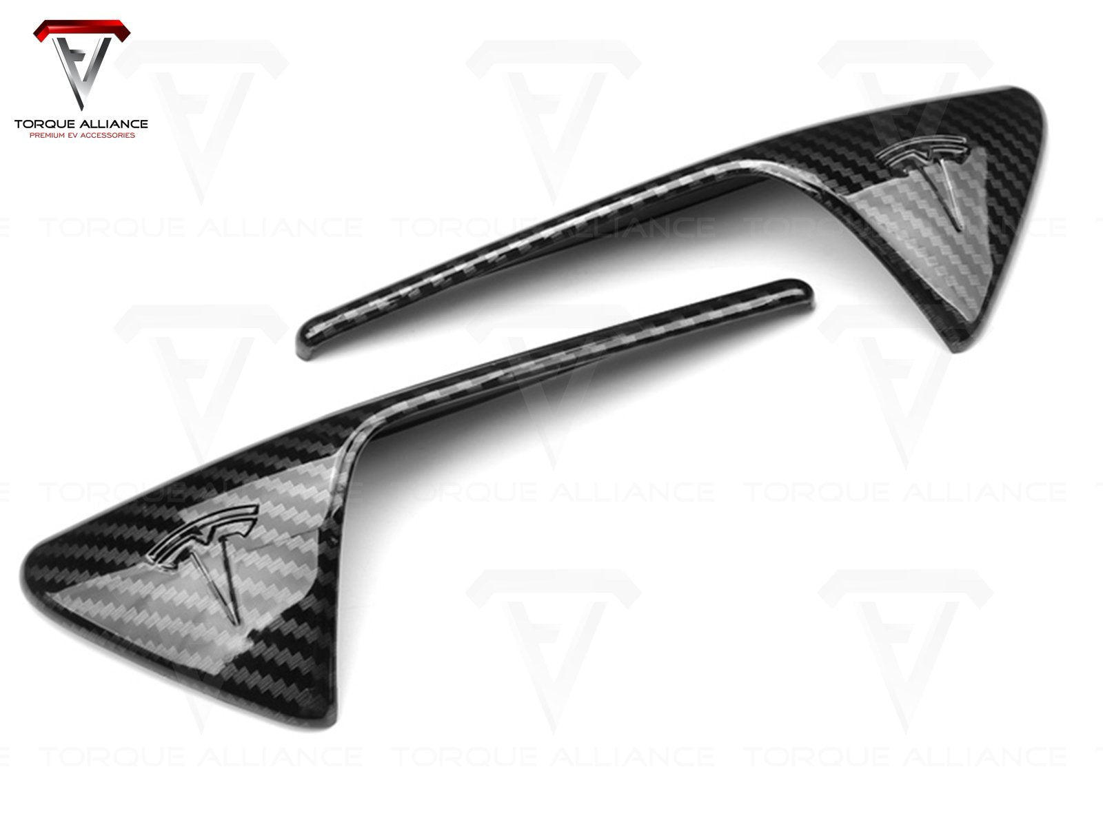 Model 3/S/X/Y: Side Fender Vent Camera Trim (2 pieces) - Torque Alliance