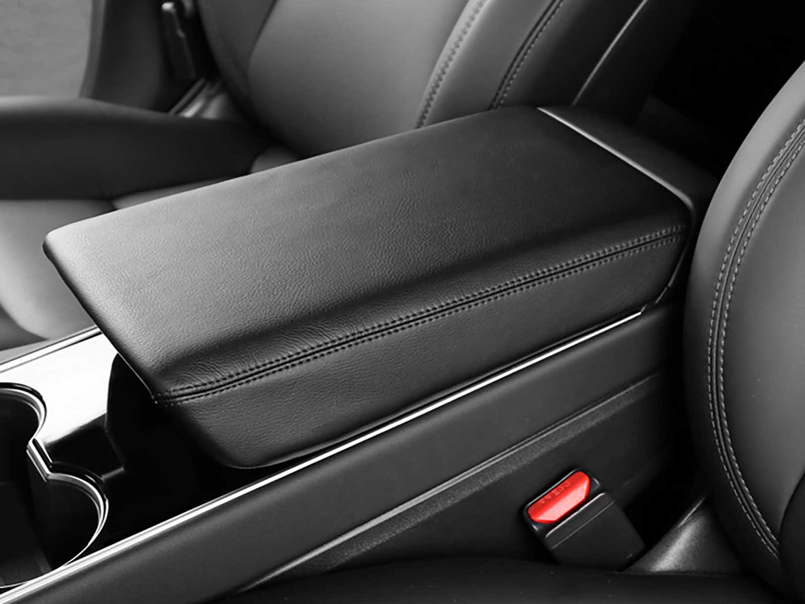 Model 3&Y: Armrest Sleeve (Artificial leather) - Torque Alliance