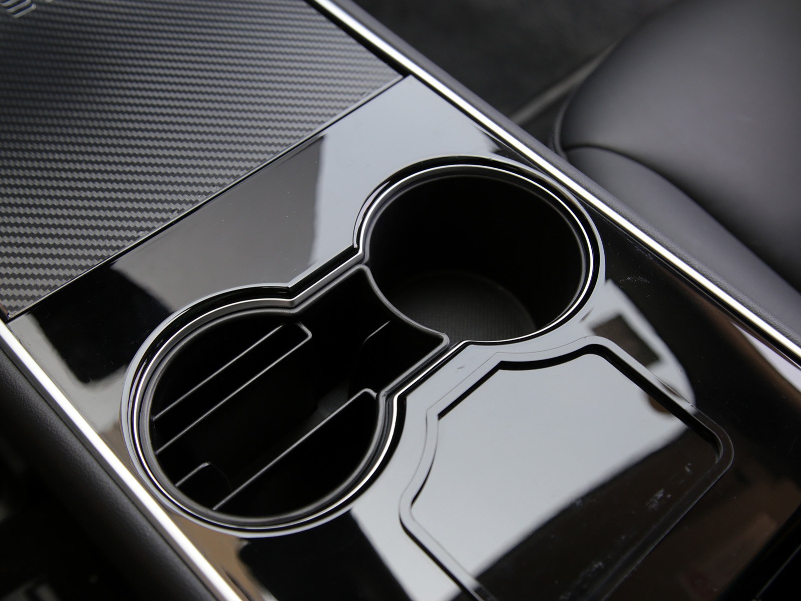 Insert de porte-gobelet console centrale pour Tesla Model 3/Y