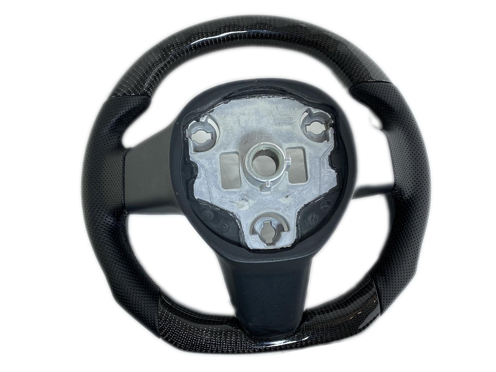 Model 3&Y: Custom Carbon Fiber Steering Wheel - Torque Alliance