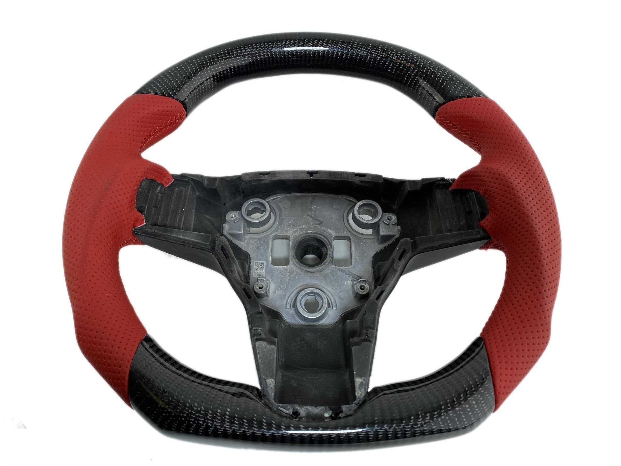 Model 3&Y: Custom Carbon Fiber Steering Wheel - Torque Alliance