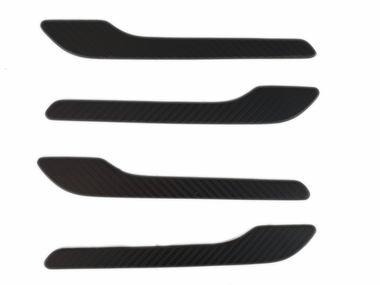 Model 3&Y: Door Handle Decal Set (Carbon Collection) - Torque Alliance