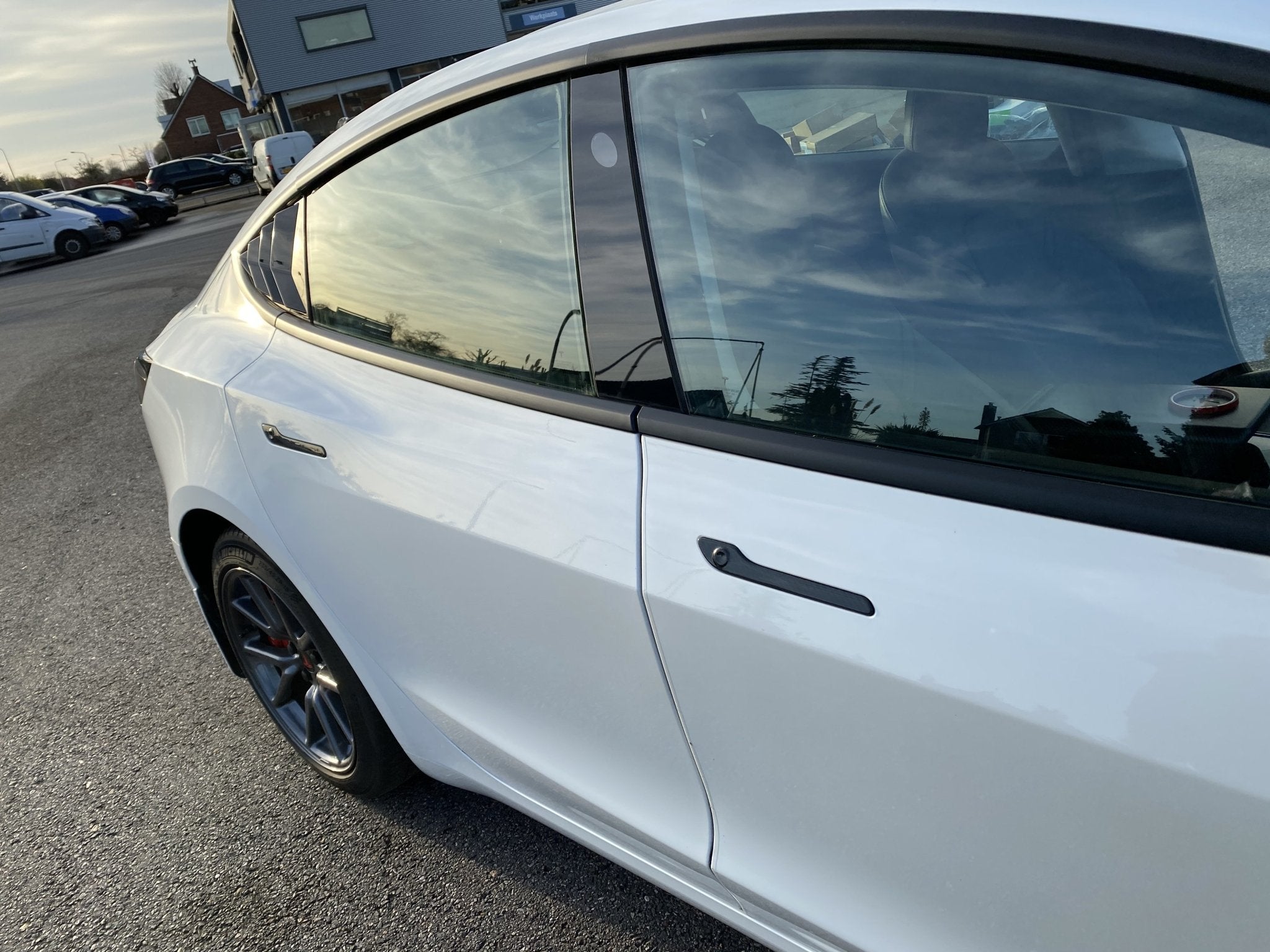 Model 3&Y: Door Handle Decal Set (Carbon Collection) - Torque Alliance