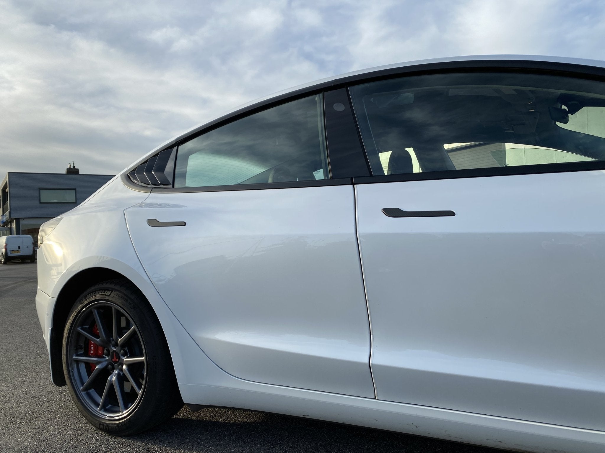 Model 3&Y: Door Handle Decal Set (Carbon Collection) - Torque Alliance