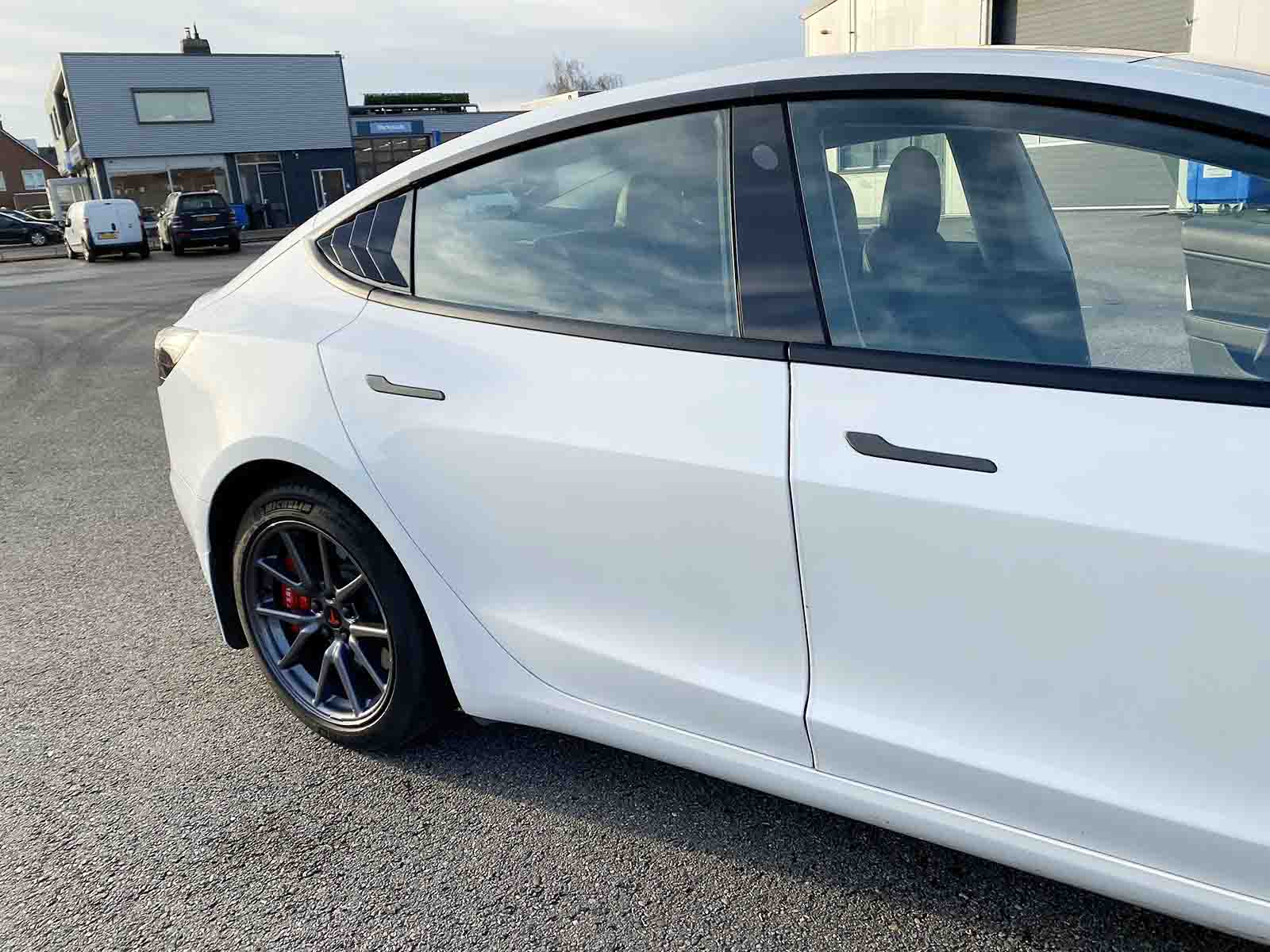 Model 3&Y: Epoxy Door Handle Decals (4 pcs) - Torque Alliance