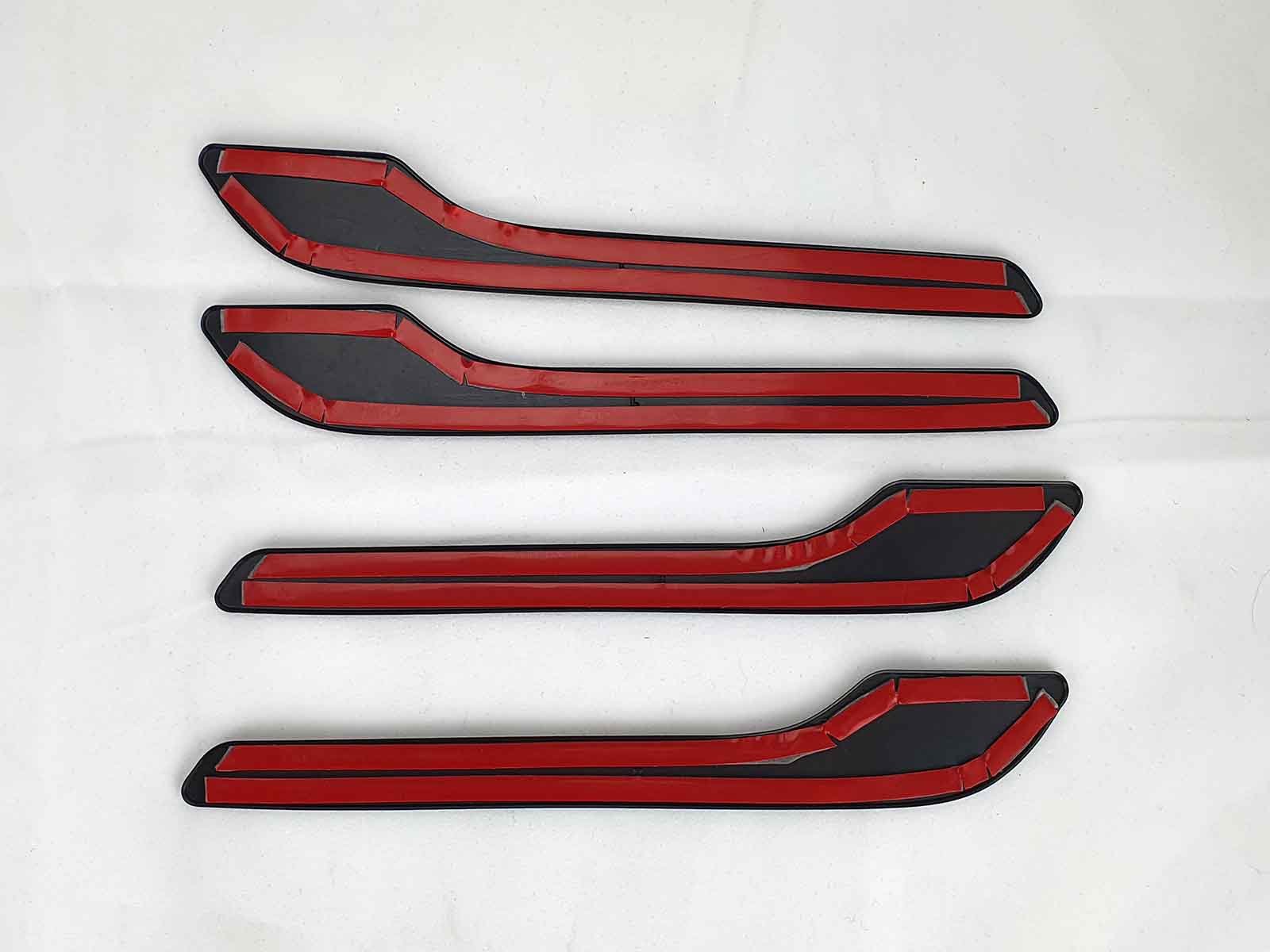 Model 3&Y: Epoxy Door Handle Decals (4 pcs) - Torque Alliance