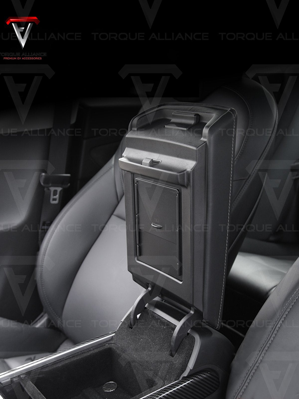 Model 3/Y Invisible Armrest Organizer - Torque Alliance