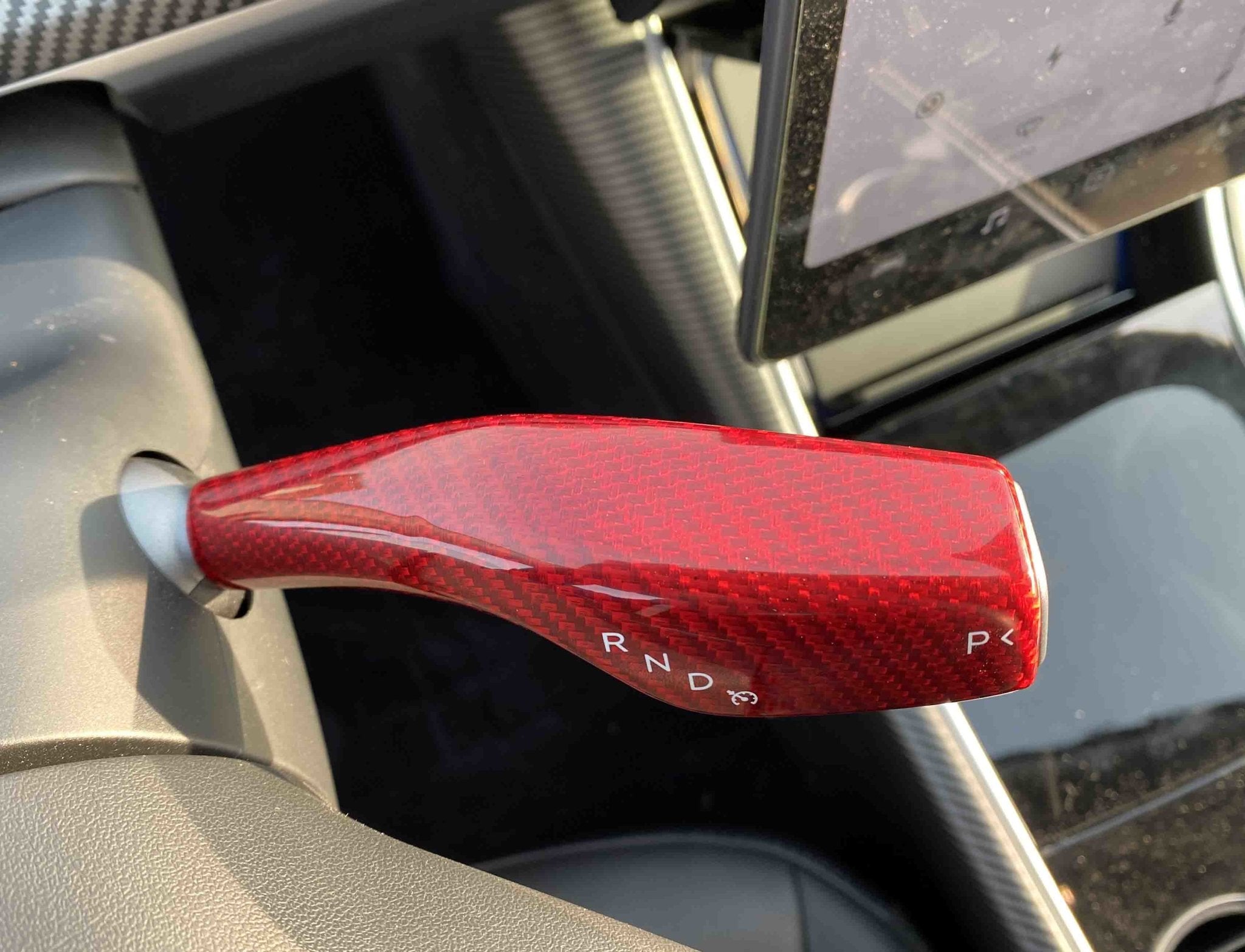 Model 3&Y: Molded Stalk Covers (Genuine Carbon Fiber Collection) - Torque Alliance